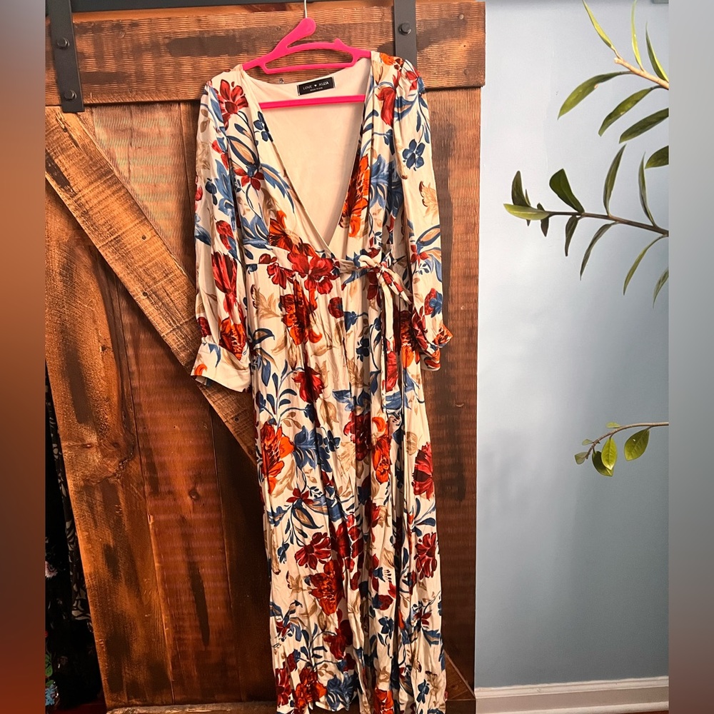 Floral casual dress
